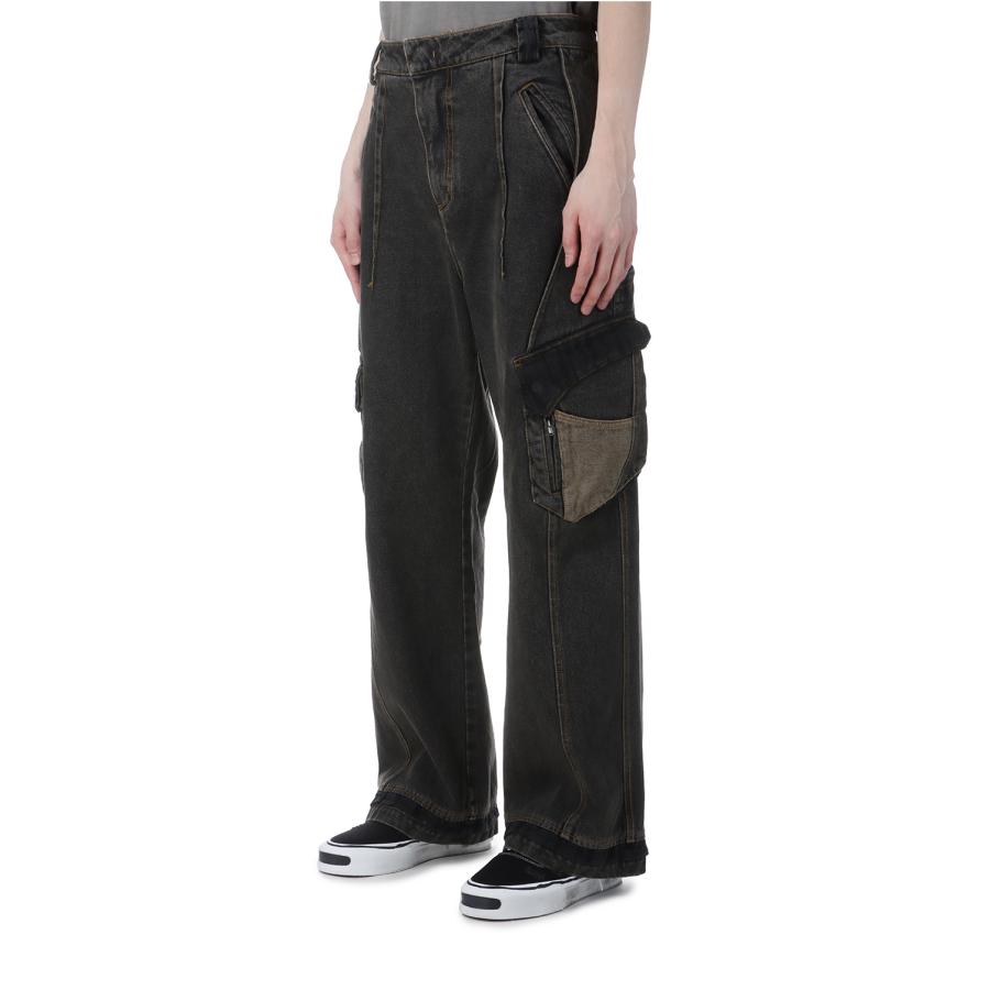 【P5倍 / SALE】EP.7 05 TROUSERS - BLACK (DENIM) (EP7TR5-BK) XLIM(エクスリム) |  | 02