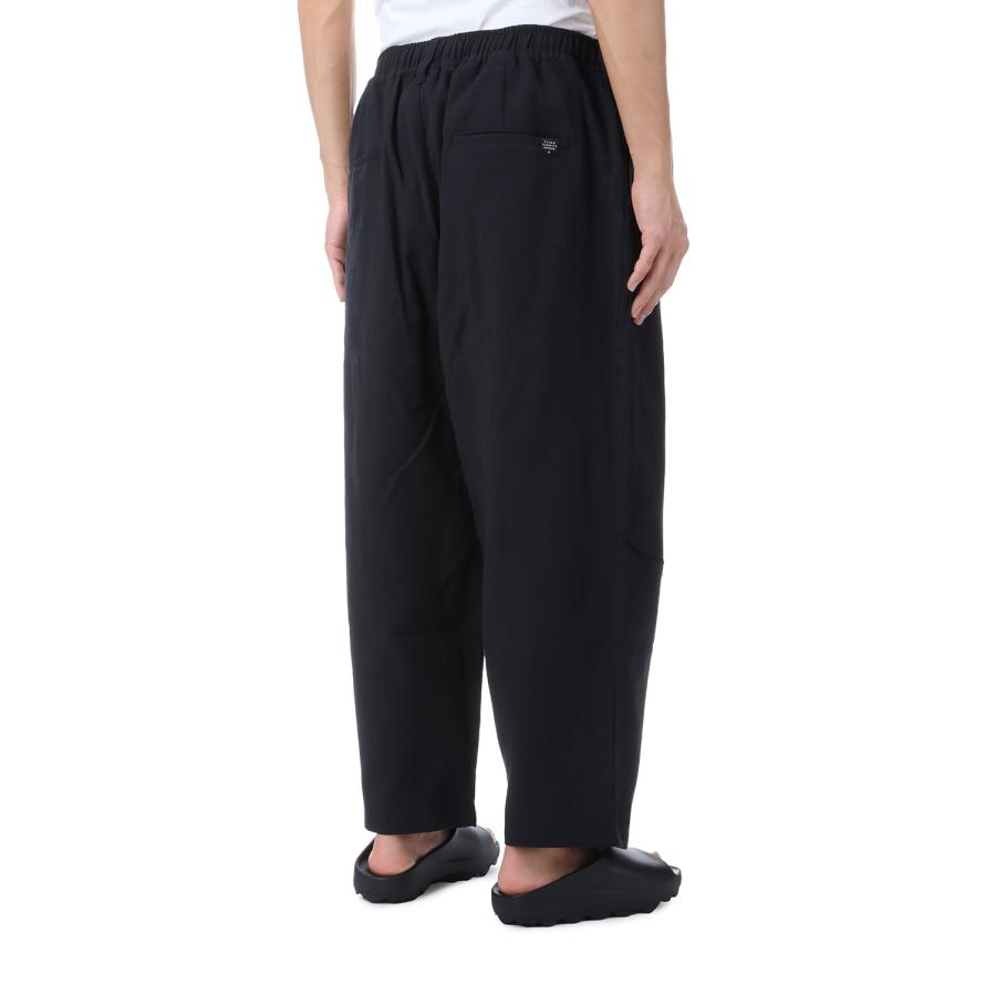 【P5倍 / SALE】Wide Tapered Pants (FRESCA Broad for Towel loom) / Black (TFBT-2205) THING FABRICS(シング ファブリックス) |  | 04