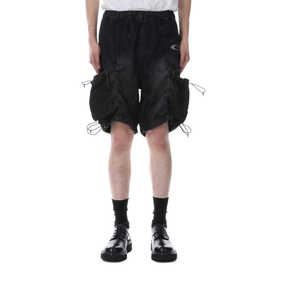 【P5倍 / SALE】CPG ANOMALY CORD DENIM HALF PANTS - BLACK (25SS-CPG-05 / FS1749) F-LAGSTUF-F(フラグスタフ) |  | 03