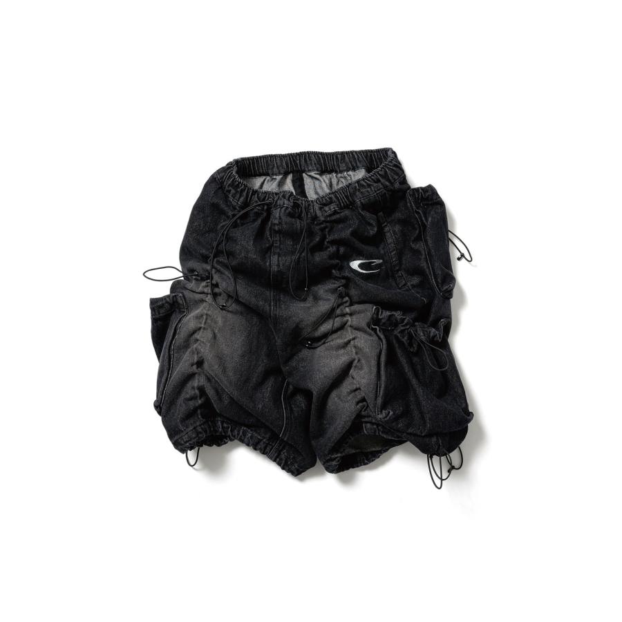 【P5倍 / SALE】CPG ANOMALY CORD DENIM HALF PANTS - BLACK (25SS-CPG-05 / FS1749) F-LAGSTUF-F(フラグスタフ) |  | 06