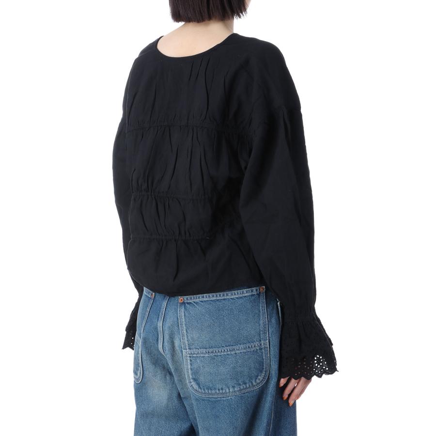 Vneck Lace Blouse - BLACK (62510408) anuke(アンヌーク) |  | 02