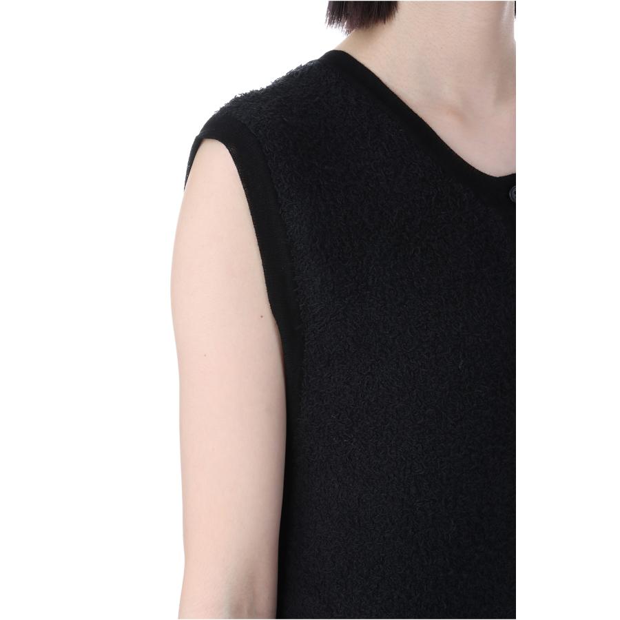 【SALE】2way Shaggy Onepiece - BLACK (62510323) anuke(アンヌーク) |  | 03