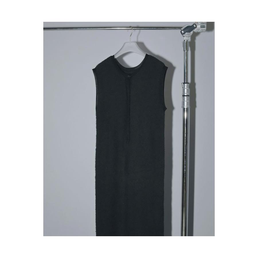 【SALE】2way Shaggy Onepiece - BLACK (62510323) anuke(アンヌーク) |  | 06