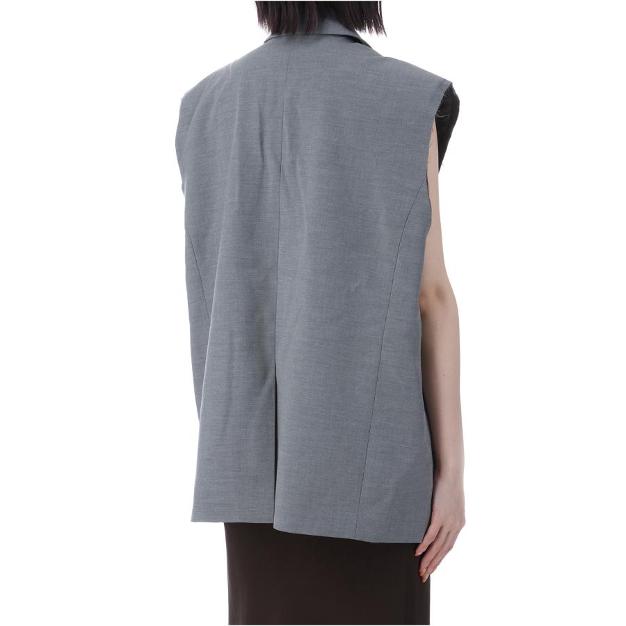 【SALE】Cutoff Over Vest - GRAY (62510103) anuke(アンヌーク) |  | 02
