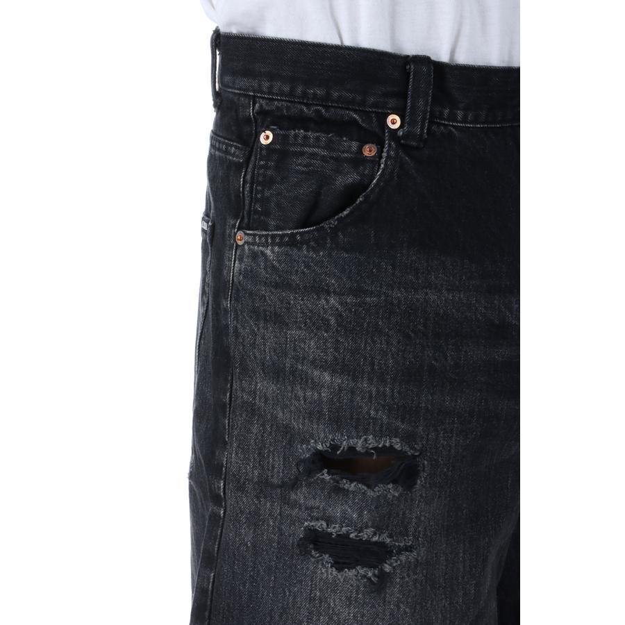 【P5倍】Denim Wide Bermuda Pants - BLACK (G14PT039) KAMIYA(カミヤ) |  | 05