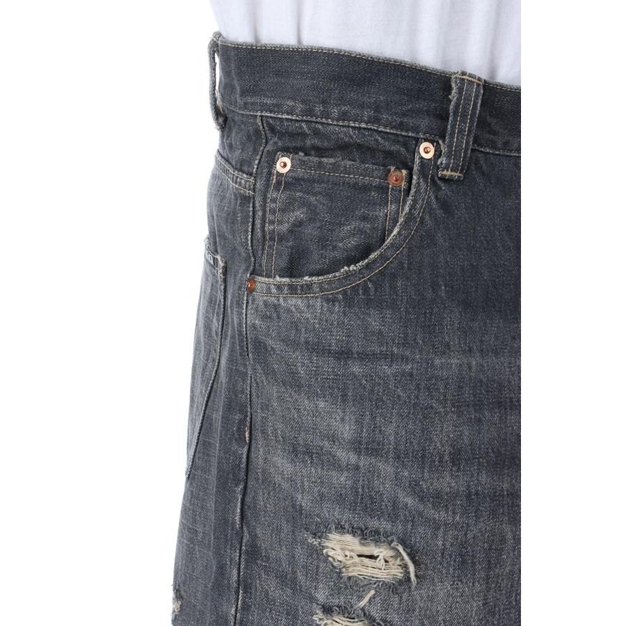 【P5倍】Denim Wide Bermuda Pants - GRAY (G14PT039) KAMIYA(カミヤ) |  | 05