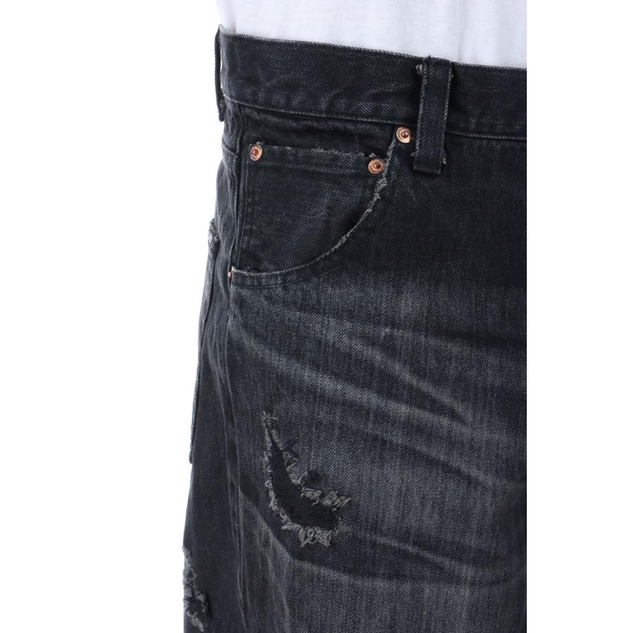 【P5倍】Denim Wide Pants - BLACK (G14PT036) KAMIYA(カミヤ) |  | 05