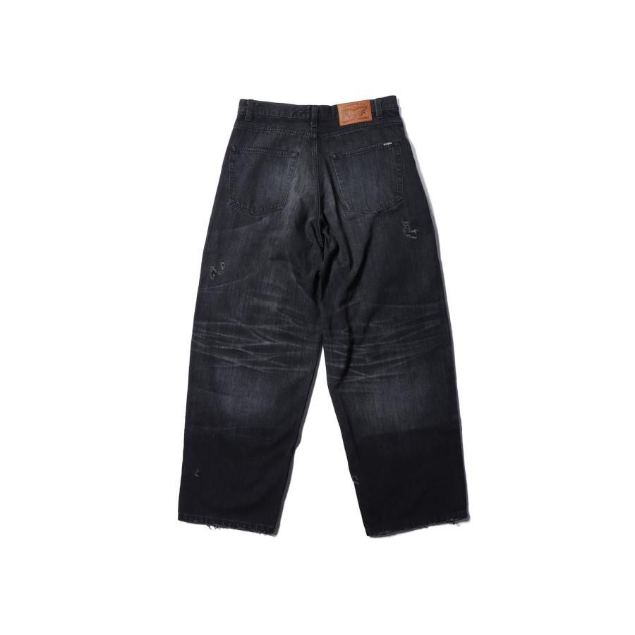 【P5倍】Denim Wide Pants - BLACK (G14PT036) KAMIYA(カミヤ) |  | 07