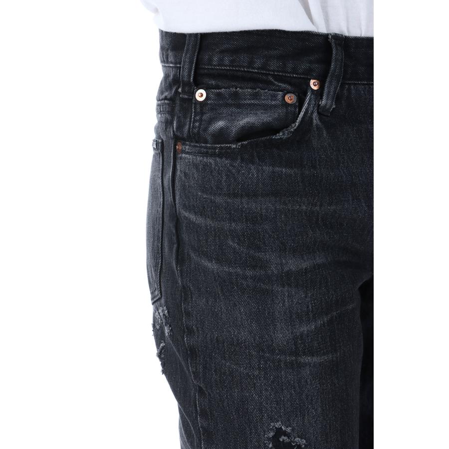 【P5倍】Denim Flare Pants - BLACK (G14PT037) KAMIYA(カミヤ) |  | 05