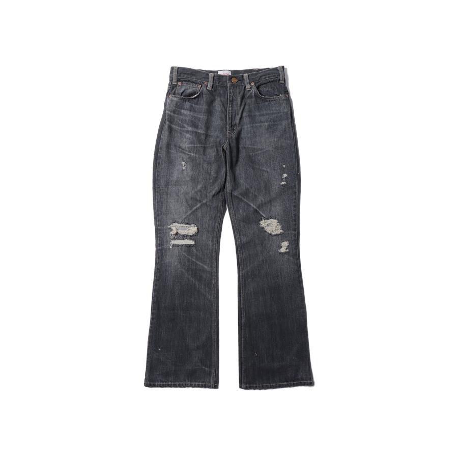 【P5倍】Denim Flare Pants - GRAY (G14PT037) KAMIYA(カミヤ) |  | 06
