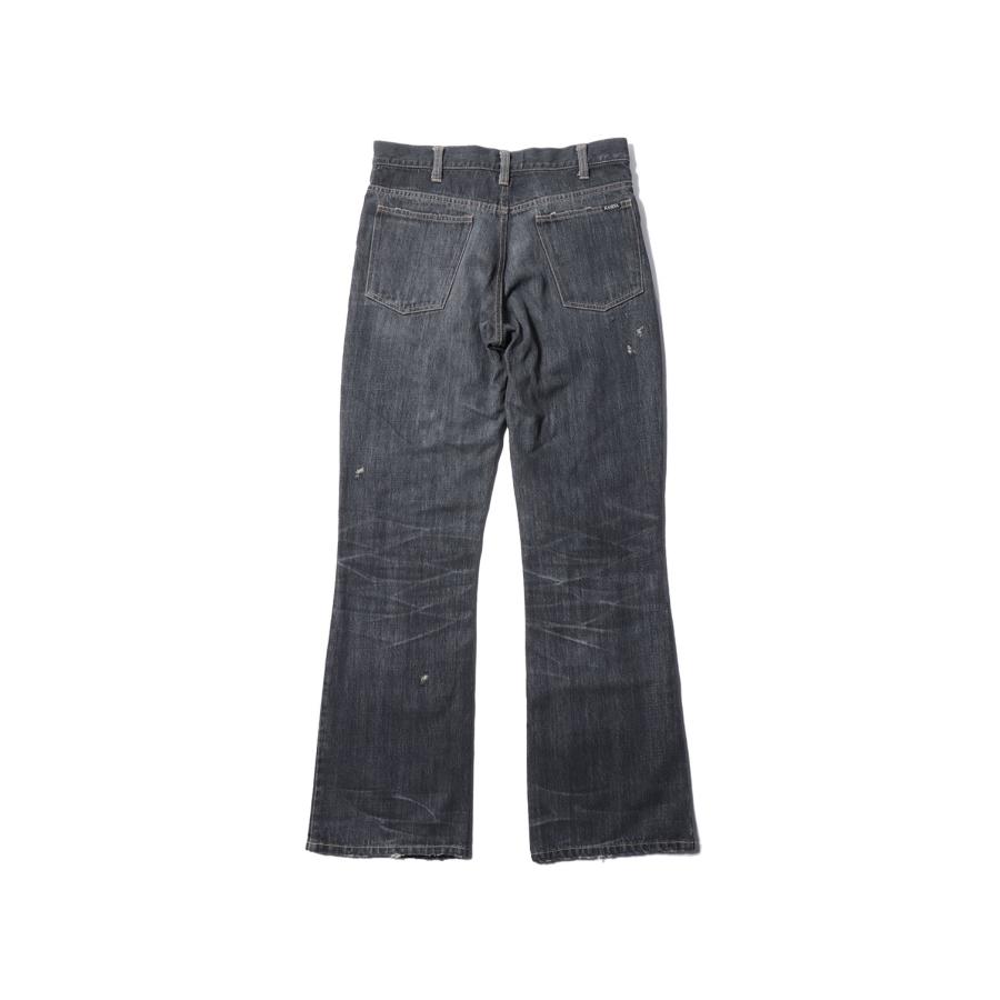 【P5倍】Denim Flare Pants - GRAY (G14PT037) KAMIYA(カミヤ) |  | 07