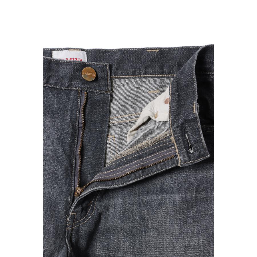 【P5倍】Denim Flare Pants - GRAY (G14PT037) KAMIYA(カミヤ) |  | 08