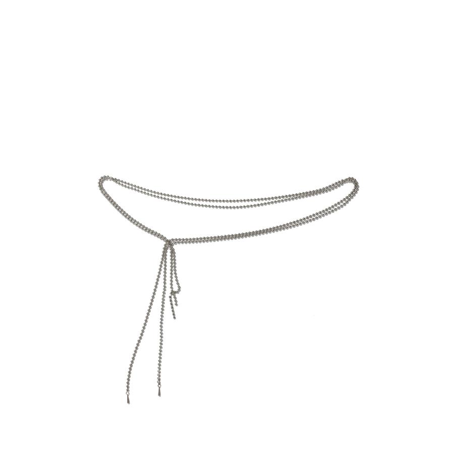 【P5倍】Diamond Fringe Chain - SILVER (G14AC109) KAMIYA(カミヤ) | 