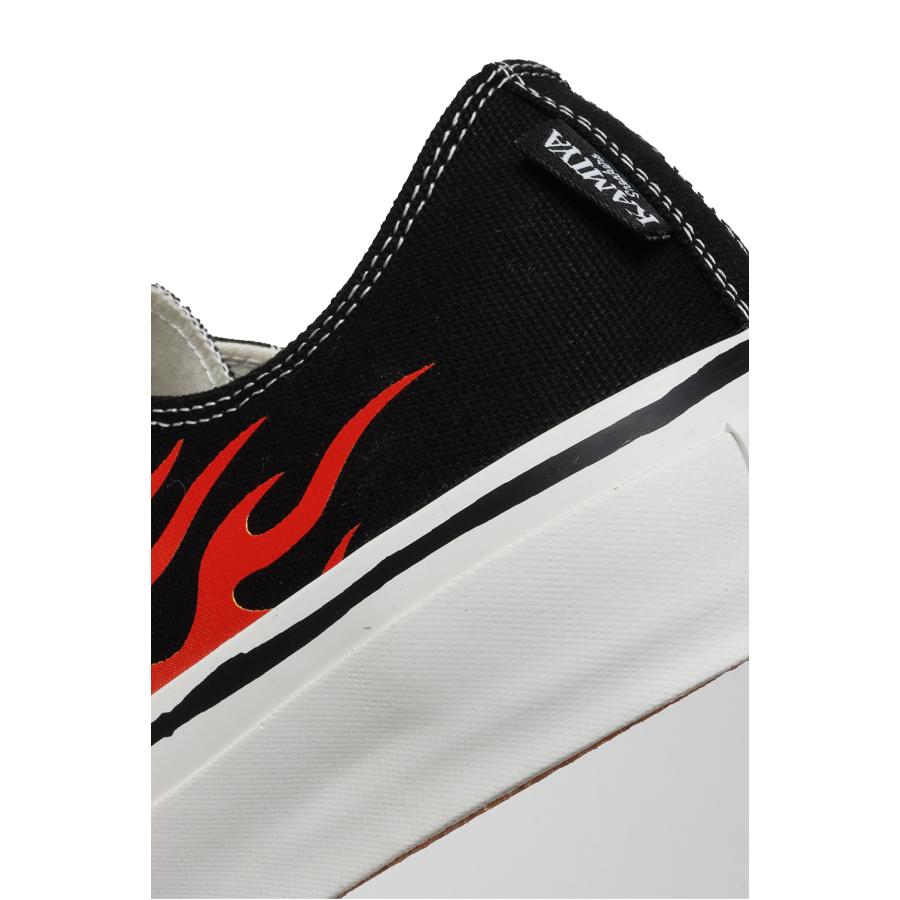 【P5倍】Joey Fire Pattern Vulcanized Sneaker - BLACK (G14FW703) KAMIYA(カミヤ) |  | 08