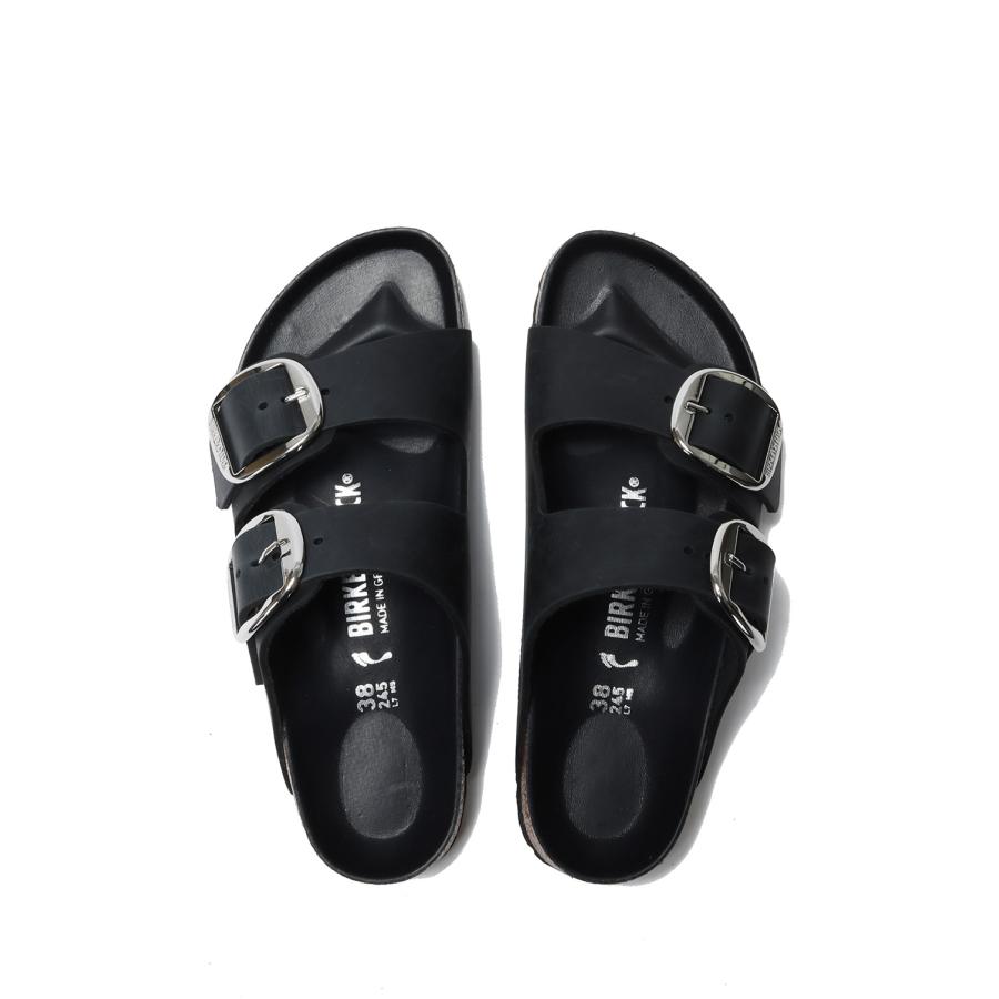 【P2倍】Arizona Big Buckle / Oiled Leather - BLACK HEX（~24.5cm） Birkenstock(ビルケンシュトック) |  | 07