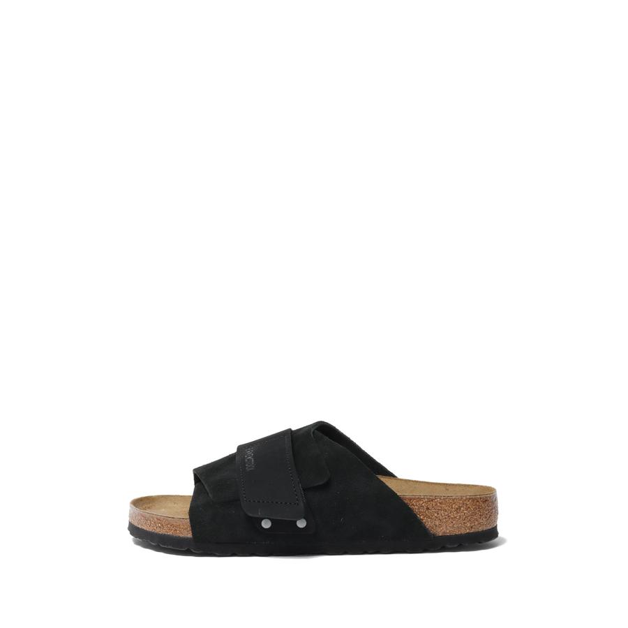【P2倍】Kyoto / Nubuck Suede Leather - BLACK Birkenstock(ビルケンシュトック) | 