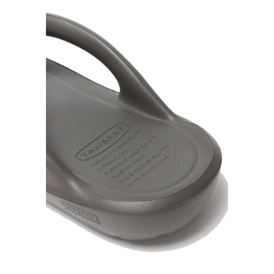 TAW＆TOE ZEROVITY Flip Flop OG - CHARCOAL TAW&TOE