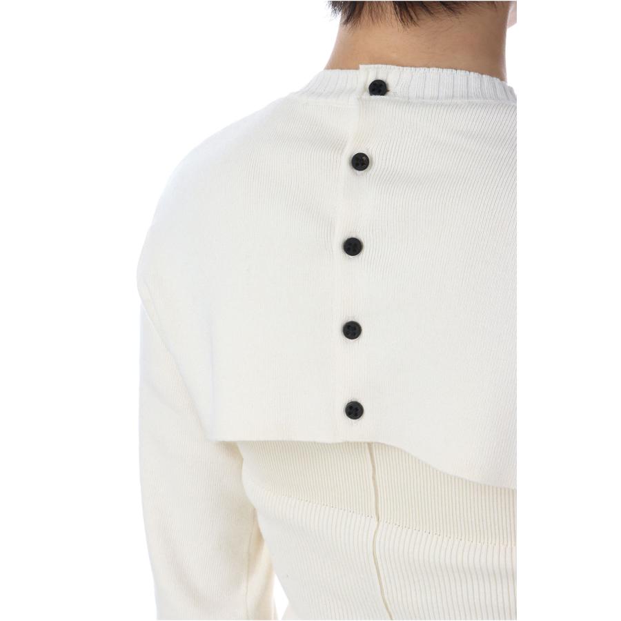 【SALE / 50%OFF】Layered Knit Combi -IVORY (62510514) anuke(アンヌーク)