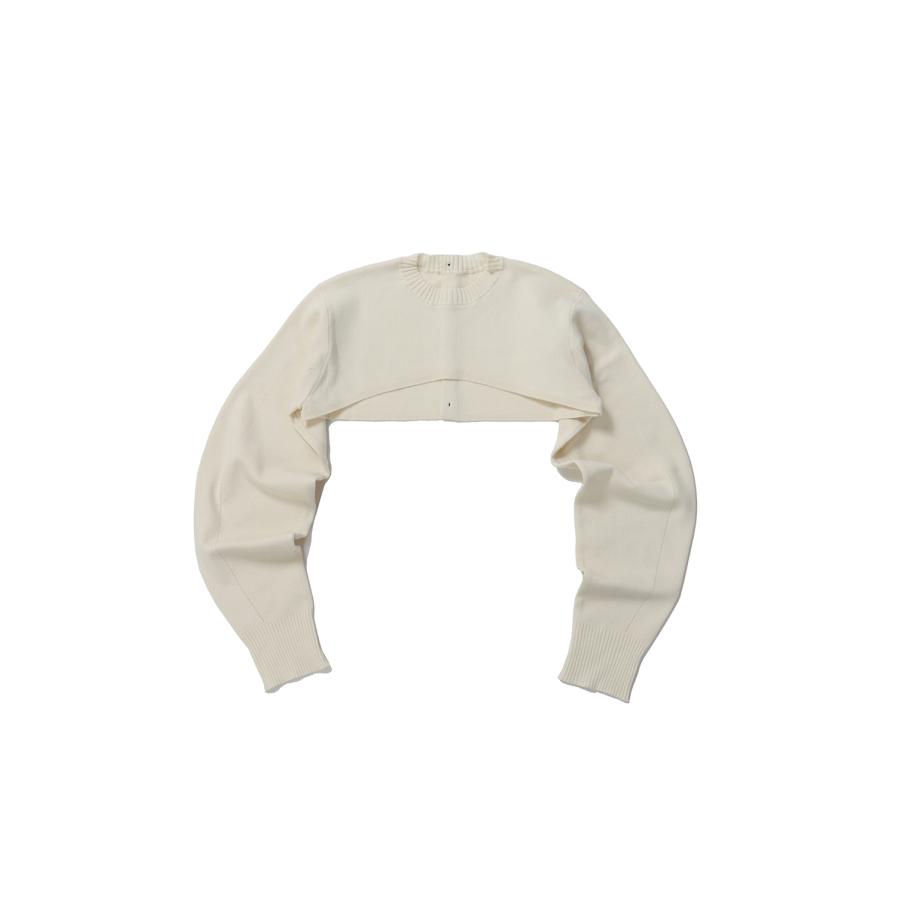 【SALE / 50%OFF】Layered Knit Combi -IVORY (62510514) anuke(アンヌーク)
