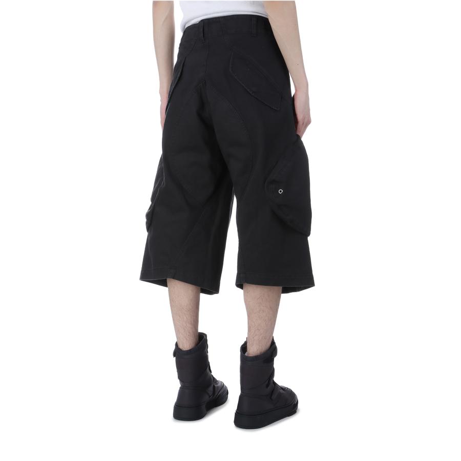 【P5倍 / SALE】3D TWISTED CARGO SHORTS - BLACK (NF251P04) NVRFRGT(ネヴァーフォーゲット) |  | 05