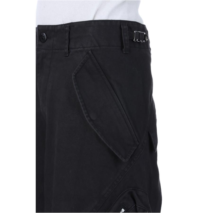 【P5倍 / SALE】3D TWISTED CARGO SHORTS - BLACK (NF251P04) NVRFRGT(ネヴァーフォーゲット) |  | 07