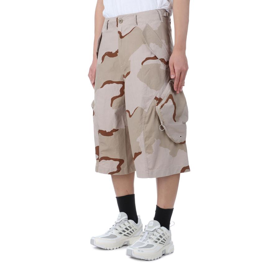 【P5倍 / SALE】3D TWISTED CARGO SHORTS - DESERT (NF251P05) NVRFRGT(ネヴァーフォーゲット) |  | 03
