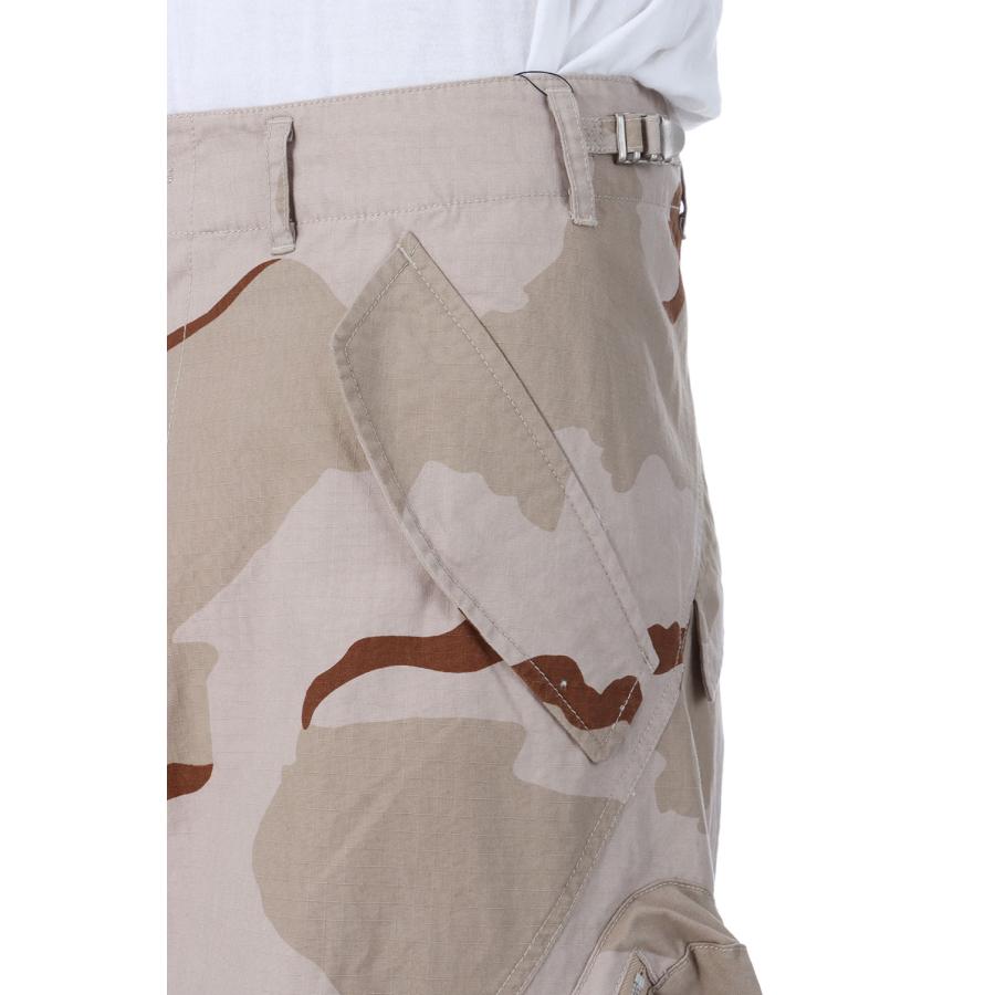 【P5倍 / SALE】3D TWISTED CARGO SHORTS - DESERT (NF251P05) NVRFRGT(ネヴァーフォーゲット) |  | 05