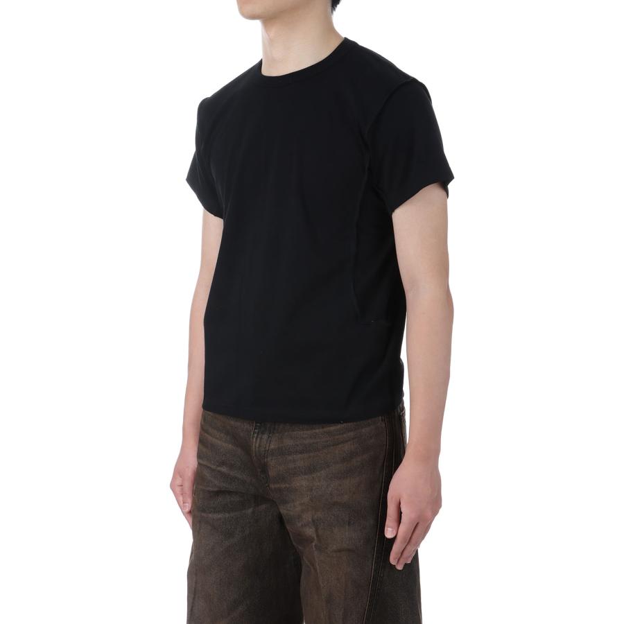 【P5倍 / SALE】HALF SLEEVE T-SHIRT - BLACK (NF251T06) NVRFRGT(ネヴァーフォーゲット) |  | 04