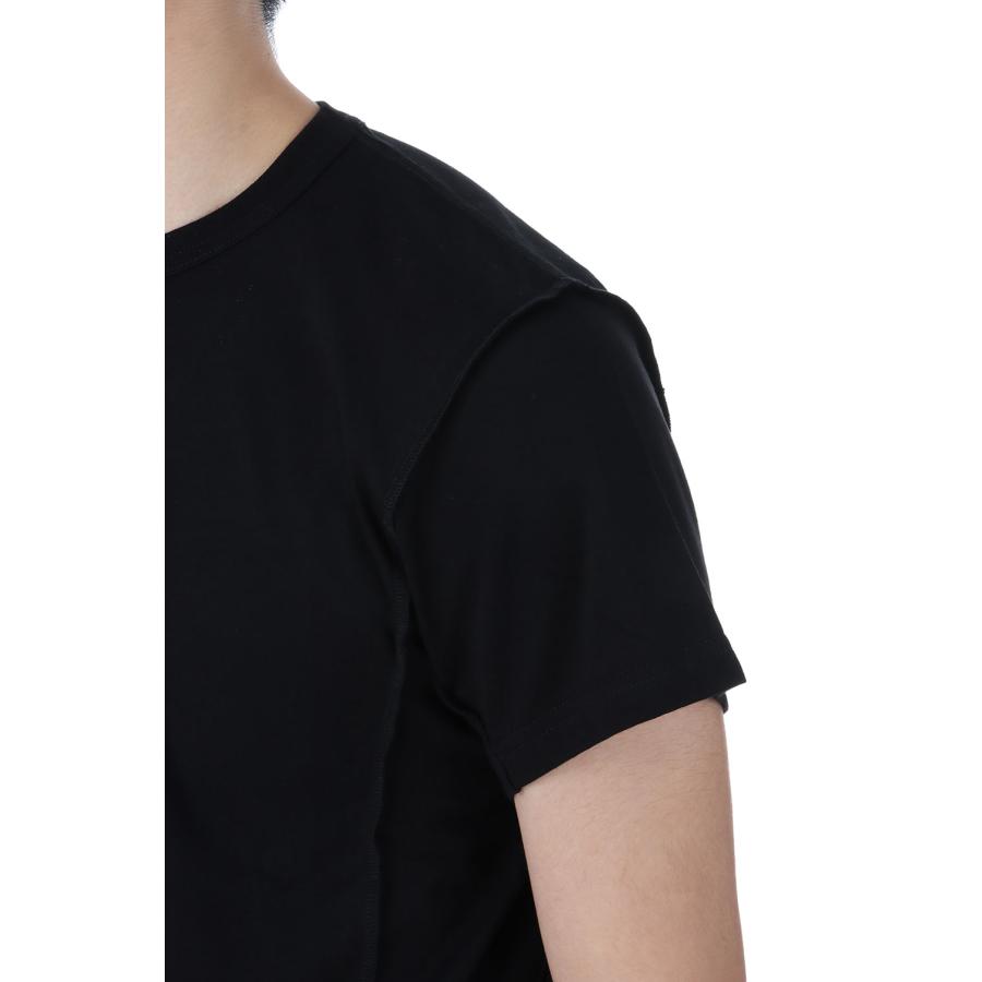 【P5倍 / SALE】HALF SLEEVE T-SHIRT - BLACK (NF251T06) NVRFRGT(ネヴァーフォーゲット) |  | 06