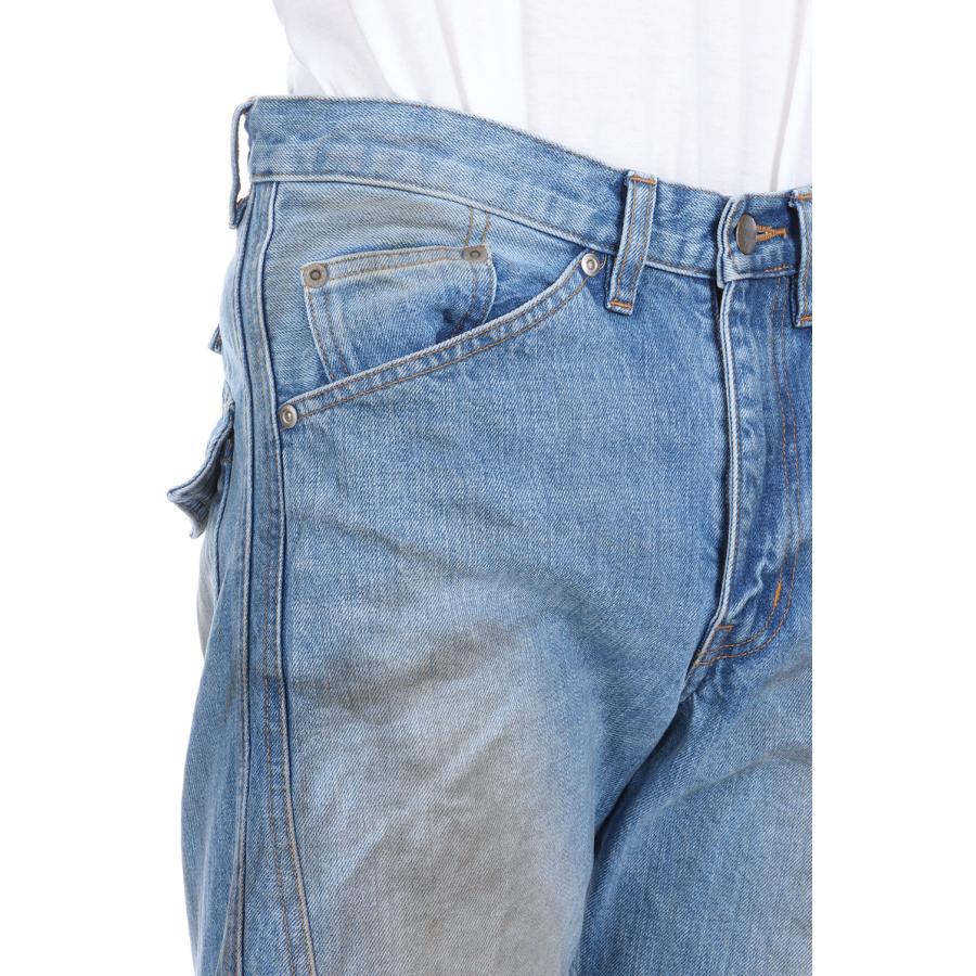【P5倍 / SALE】3D TWISTED JEANS 2.0 - DISTRESSED FADED INDIGO (NF251P09A) NVRFRGT(ネヴァーフォーゲット) |  | 07