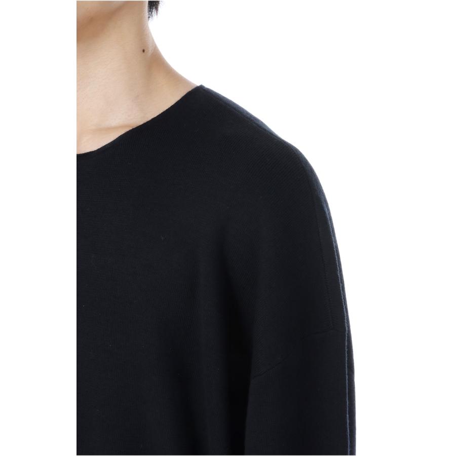 【P2倍】Merino Long Sleeve Crewneck Sweater / Jet Black (192SP256490F) ESSENTIALS(エッセンシャルズ) |  | 05