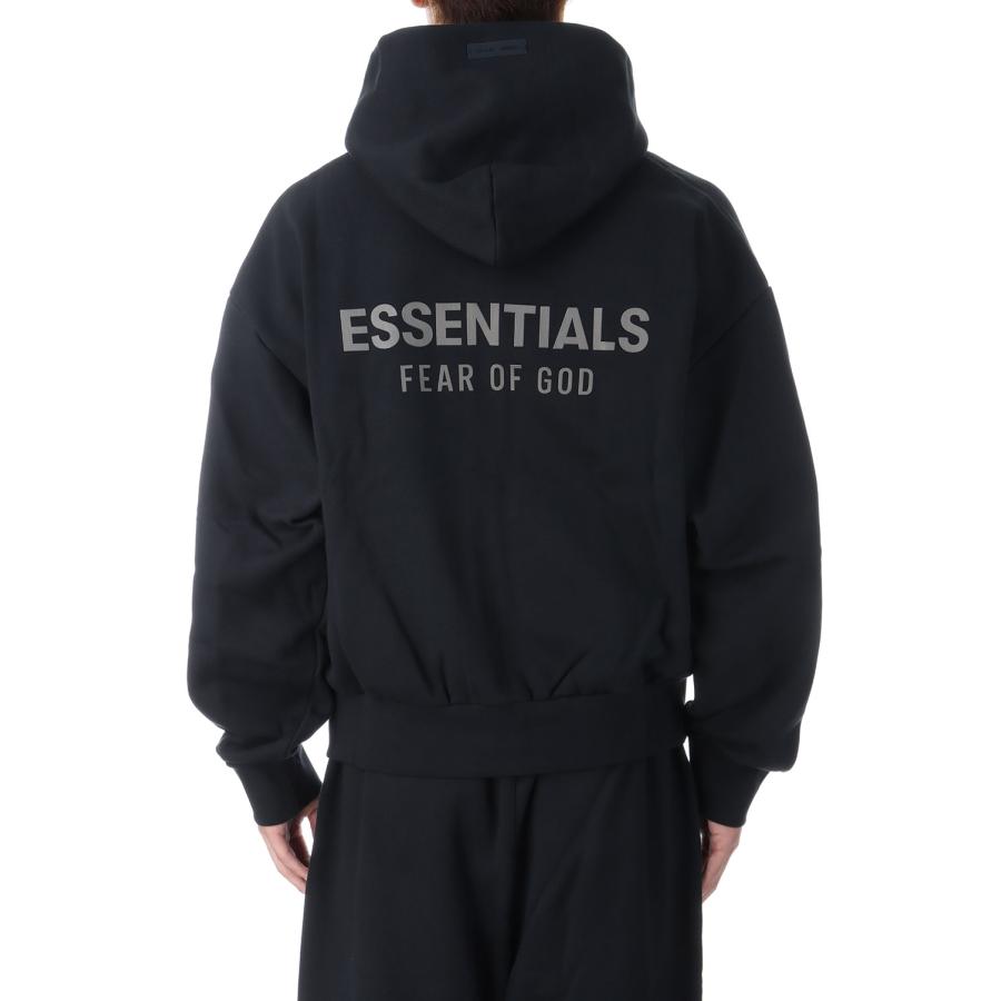 【P2倍 / SALE】Classic Fit Fleece Zip-Up Hoodie / Jet Black (192SP254780F) ESSENTIALS(エッセンシャルズ) |  | 02