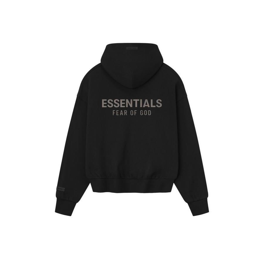 【P2倍 / SALE】Classic Fit Fleece Zip-Up Hoodie / Jet Black (192SP254780F) ESSENTIALS(エッセンシャルズ) |  | 06