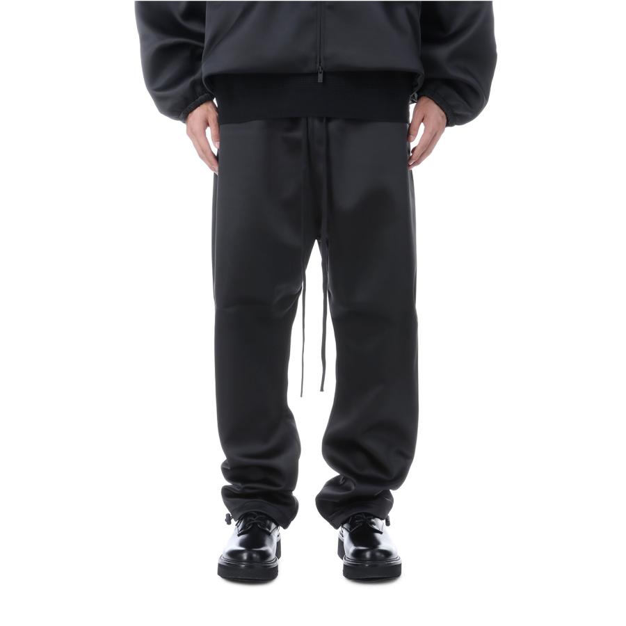 【P2倍 / SALE】Bonded Satin Relaxed Track Pant / Jet Black (130SP258210F) ESSENTIALS(エッセンシャルズ) | 