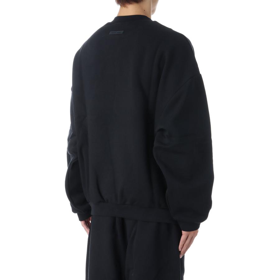 【P2倍 / SALE】90&amp;amp;amp;amp;amp;amp;#039;S Fit Fleece Crewneck / Jet Black (192SP256550F) ESSENTIALS(エッセンシャルズ) |  | 02