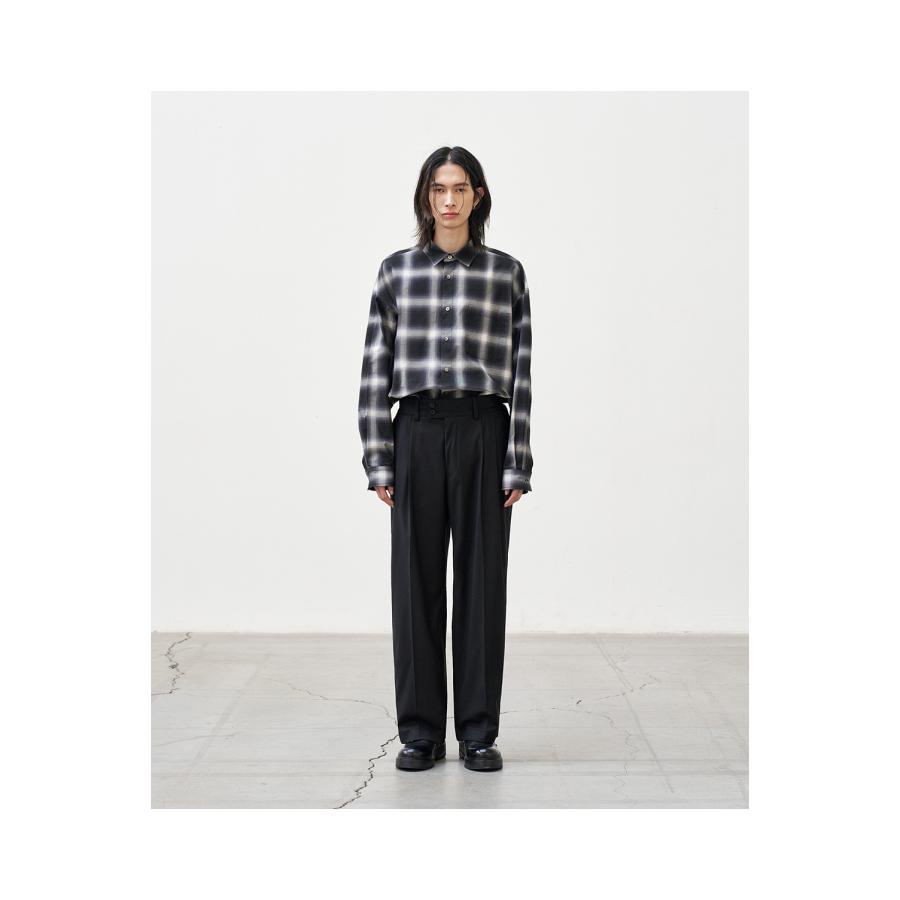 【SALE】Santiago Slacks - Black (AOESPT004) ANOTHER OFFICE(アナザー・オフィス) |  | 10