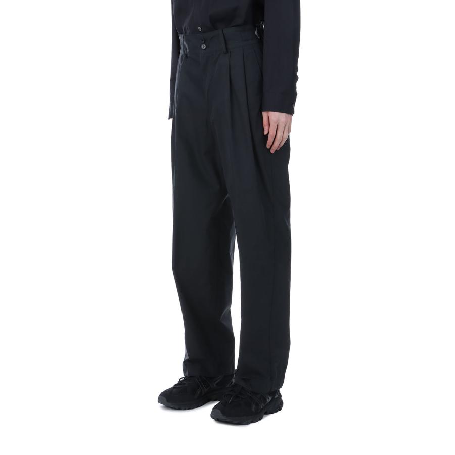 【P5倍 / SALE】Santiago Officer Pants - Almost Black (AOESPT001) ANOTHER OFFICE(アナザー・オフィス) |  | 01