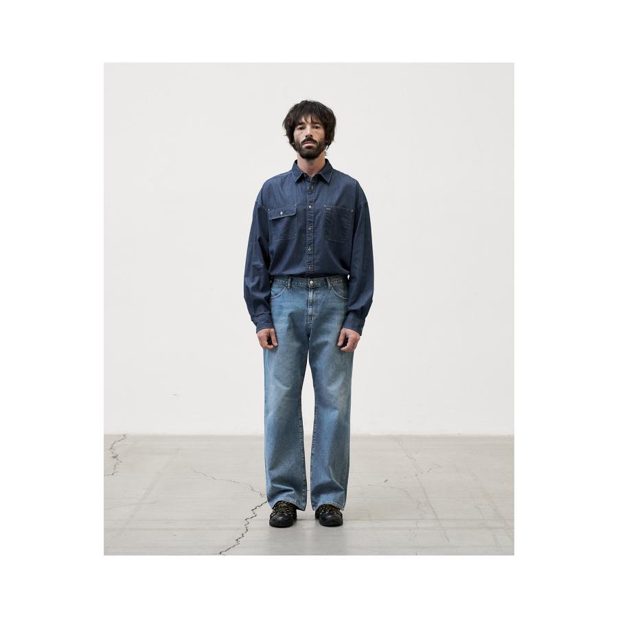 【P5倍 / SALE】Kurt Jeans - Faded Blue (AODFDN005) ANOTHER OFFICE(アナザー・オフィス) |  | 09