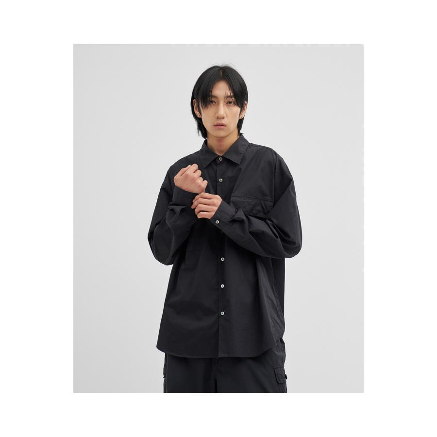 【P15倍】【SALE】Volume Shirt - Sumi (AOESSH012) ANOTHER OFFICE(アナザー・オフィス) |  | 09