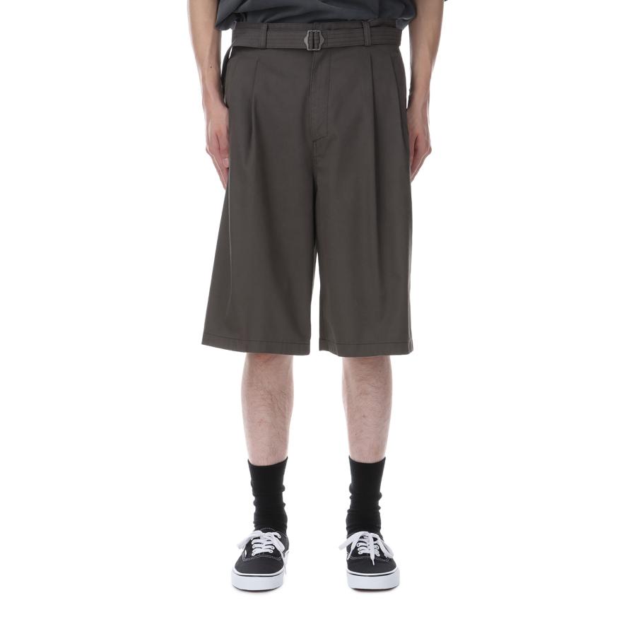 【P5倍 / SALE】Hemingway Bermuda Pants - Graphite (AOESPT013) ANOTHER OFFICE(アナザー・オフィス) | 