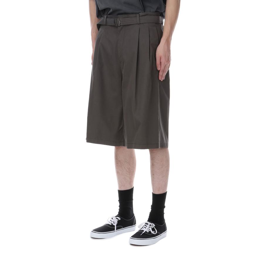 【P5倍 / SALE】Hemingway Bermuda Pants - Graphite (AOESPT013) ANOTHER OFFICE(アナザー・オフィス) |  | 01