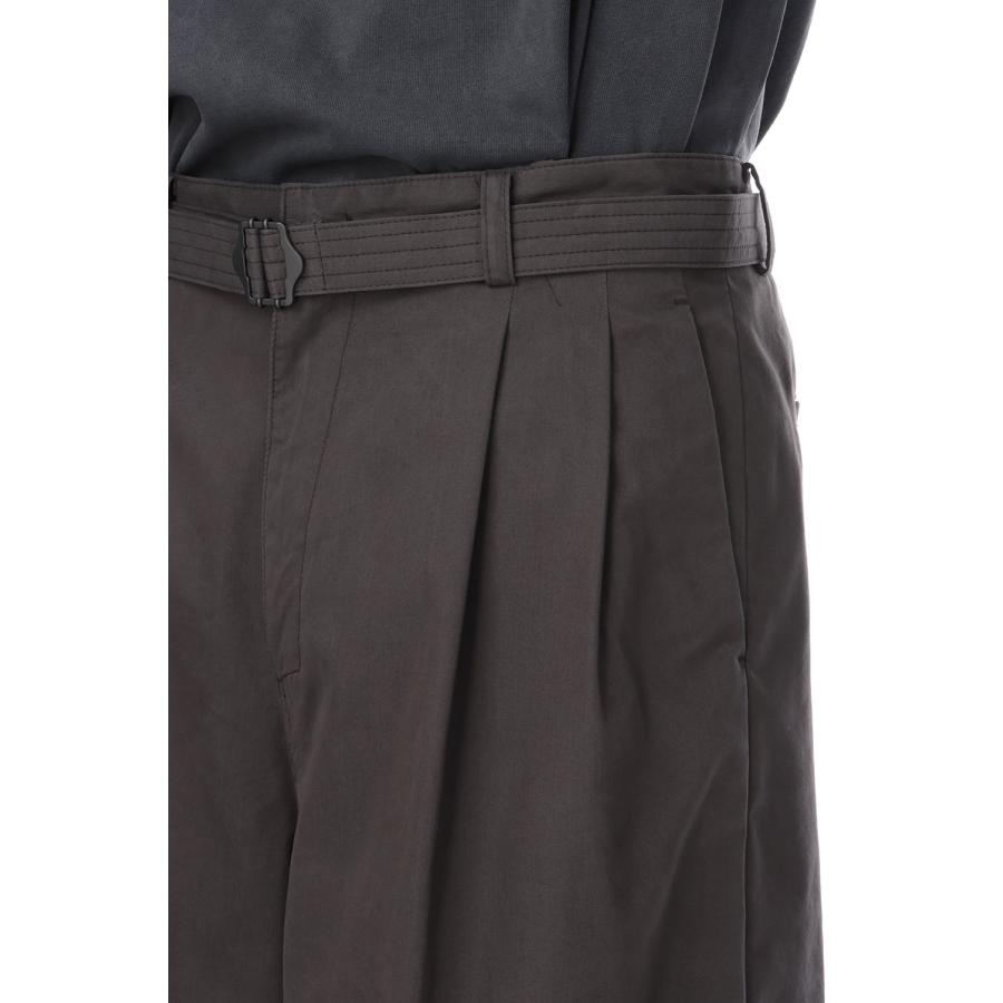 【P5倍 / SALE】Hemingway Bermuda Pants - Graphite (AOESPT013) ANOTHER OFFICE(アナザー・オフィス) |  | 04