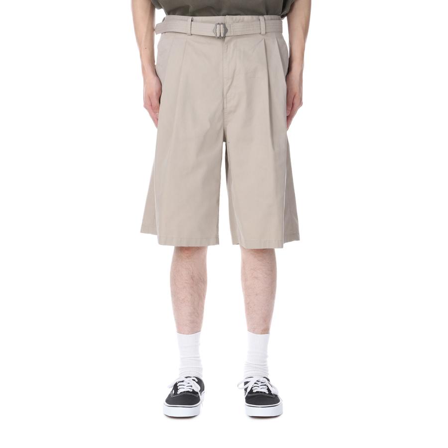 【P5倍 / SALE】Hemingway Bermuda Pants - Universal-Khaki (AOESPT013) ANOTHER OFFICE(アナザー・オフィス) | 