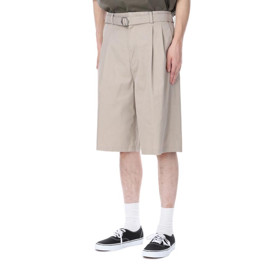 【P5倍 / SALE】Hemingway Bermuda Pants - Universal-Khaki (AOESPT013) ANOTHER OFFICE(アナザー・オフィス) |  | 01