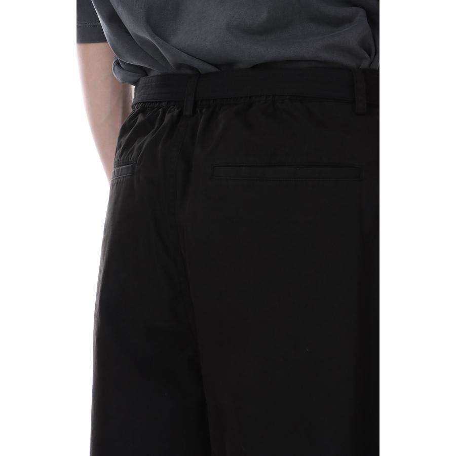 【P5倍 / SALE】Hemingway Bermuda Pants - Black (AOESPT013) ANOTHER OFFICE(アナザー・オフィス) |  | 03