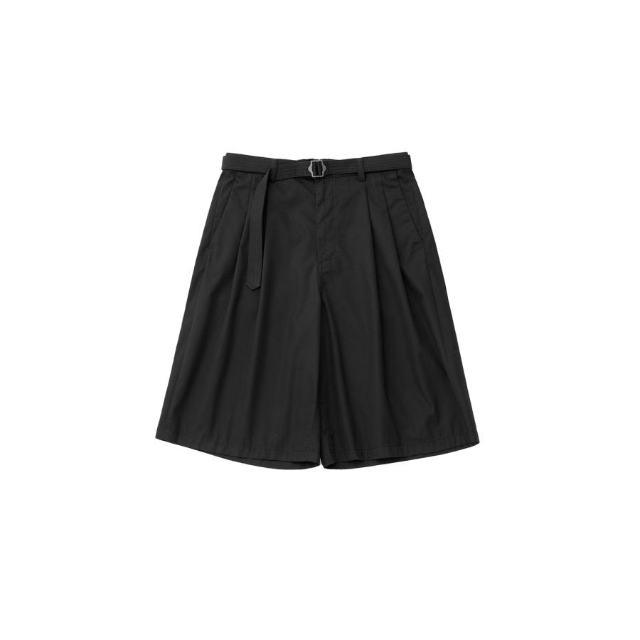 【P5倍 / SALE】Hemingway Bermuda Pants - Black (AOESPT013) ANOTHER OFFICE(アナザー・オフィス) |  | 05