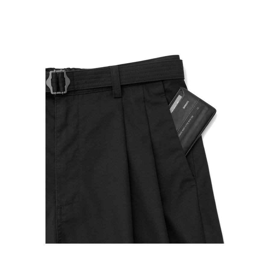 【P5倍 / SALE】Hemingway Bermuda Pants - Black (AOESPT013) ANOTHER OFFICE(アナザー・オフィス) |  | 08