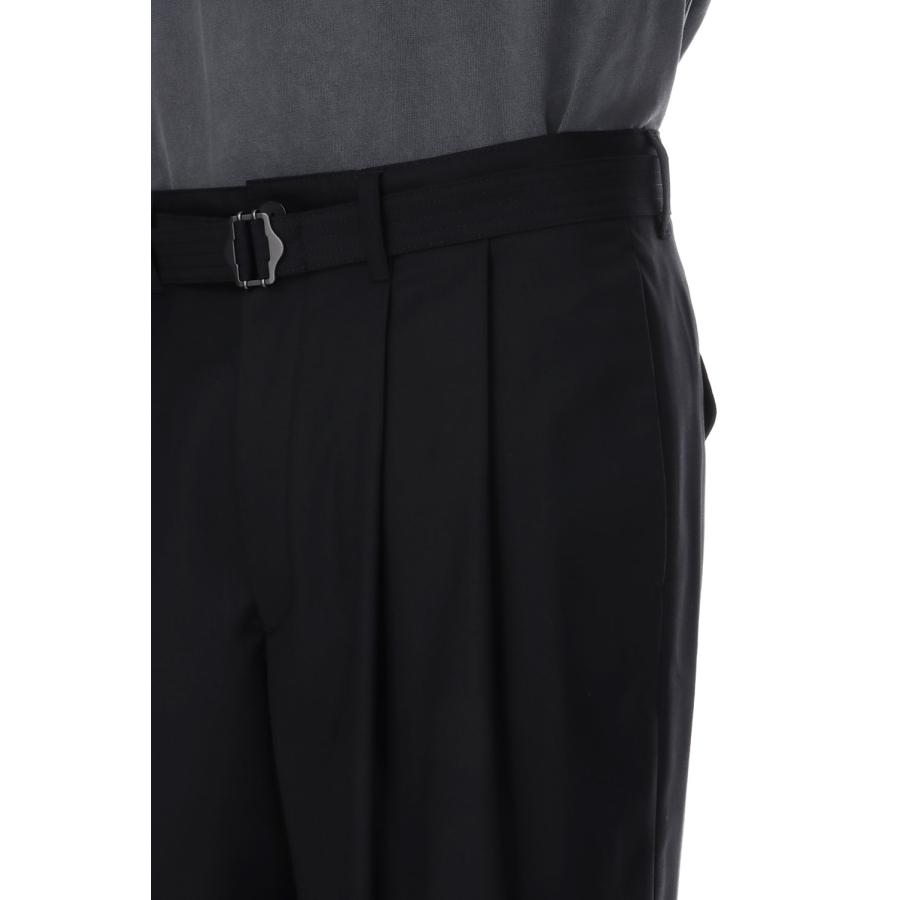 【P5倍 / SALE】Hemingway Belted Shorts - Black (AODMPT001) ANOTHER OFFICE(アナザー・オフィス) |  | 04