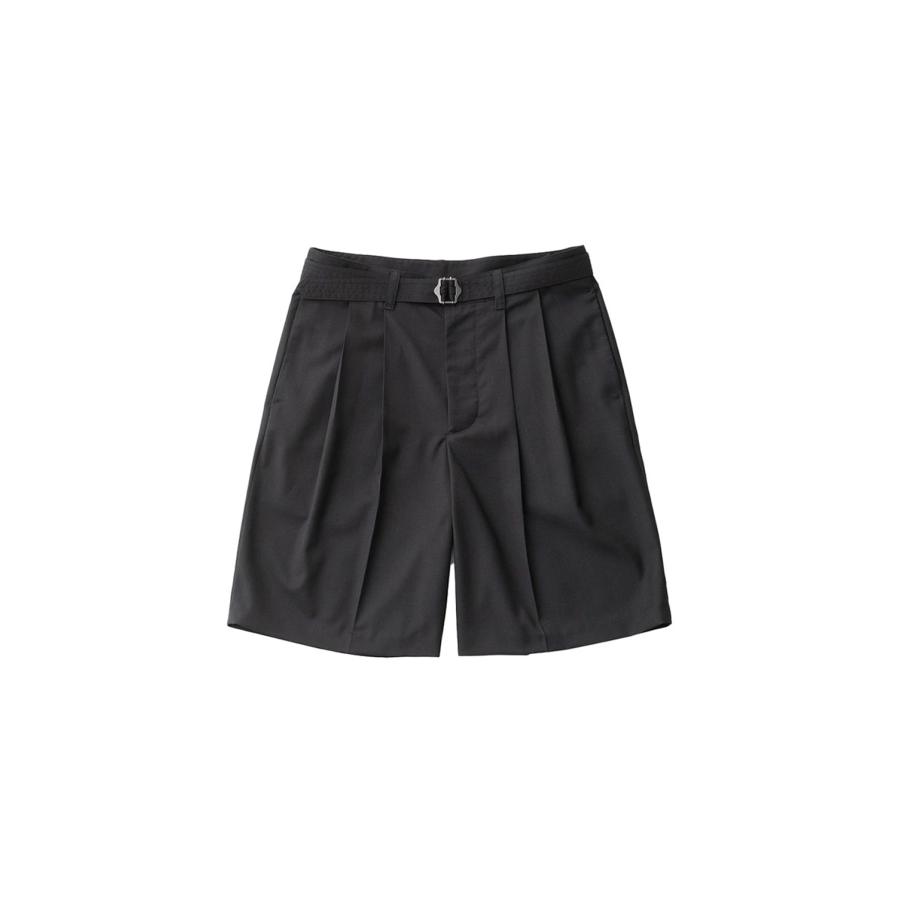 【P5倍 / SALE】Hemingway Belted Shorts - Black (AODMPT001) ANOTHER OFFICE(アナザー・オフィス) |  | 05