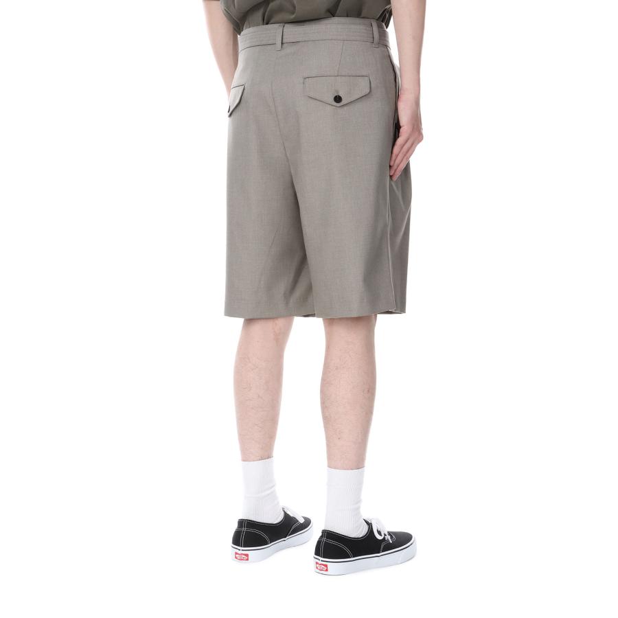 【P5倍 / SALE】Hemingway Belted Shorts - Bamboo (AODMPT001) ANOTHER OFFICE(アナザー・オフィス) |  | 02